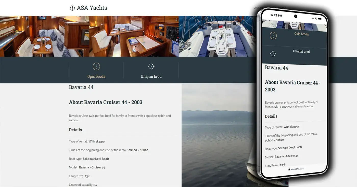 Projekt Asayachts - Layfron