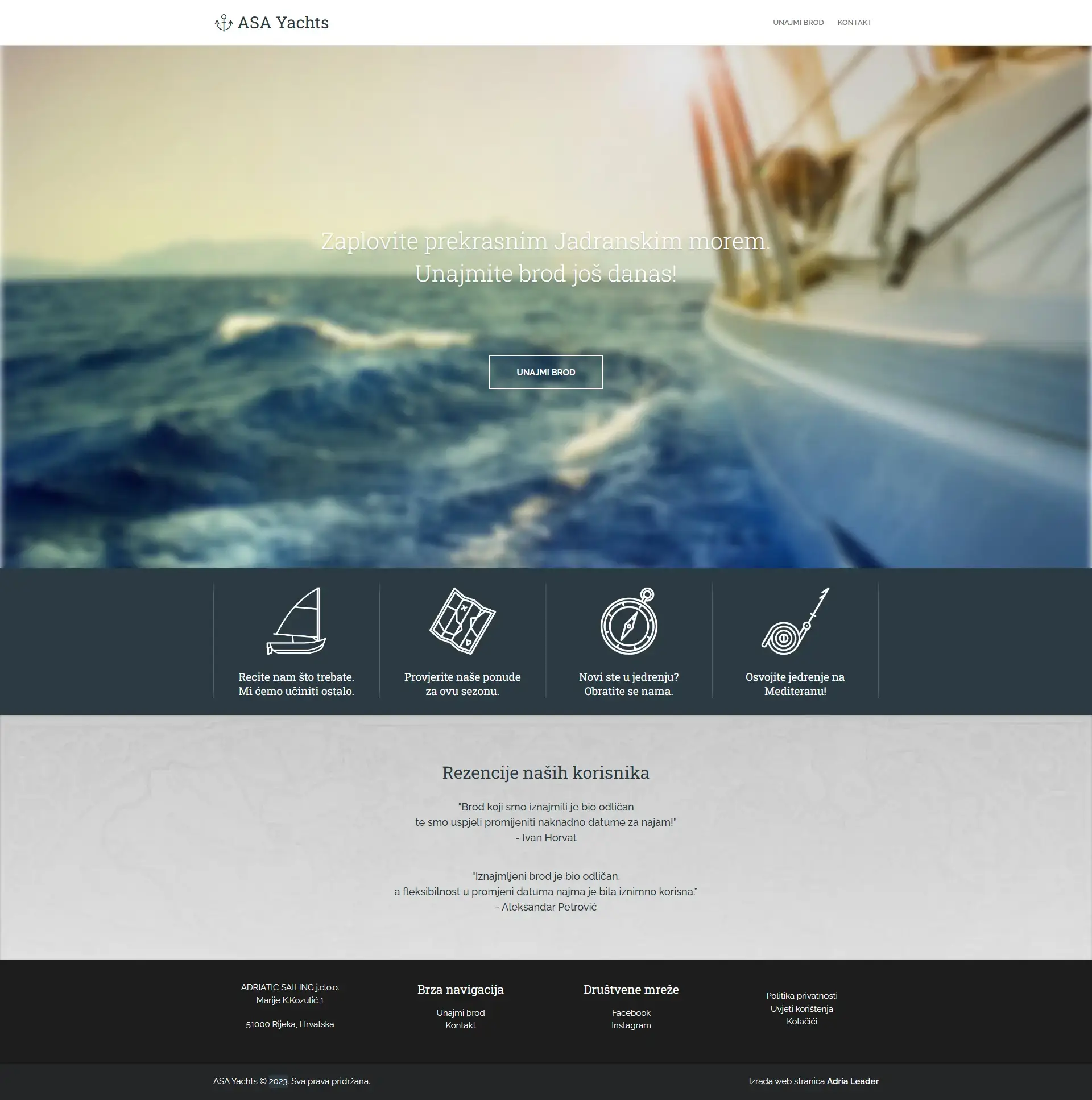 Projekt Asayachts - Layfron