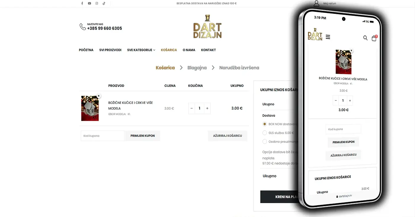 Projekt Dart Dizajn - Layfron