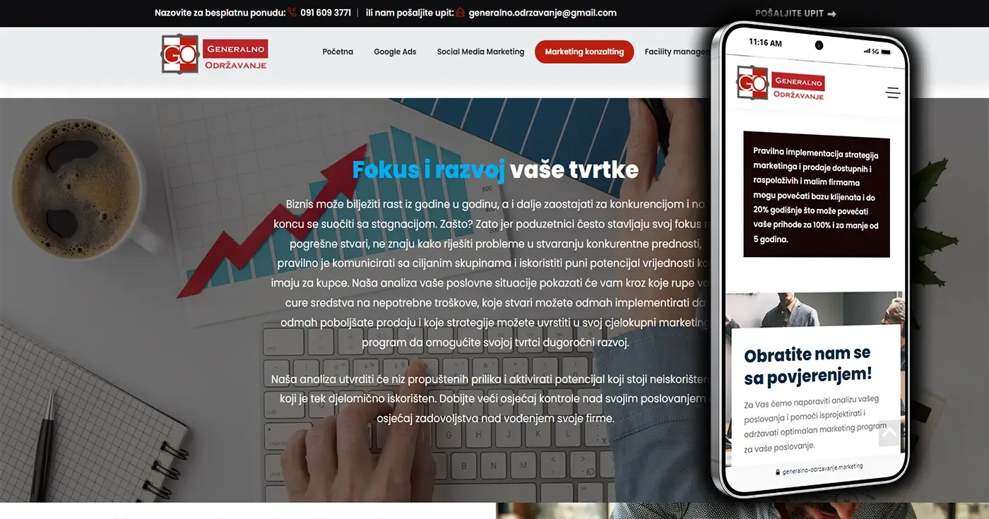 Projekt Generalno Održavanje - Marketing - Layfron
