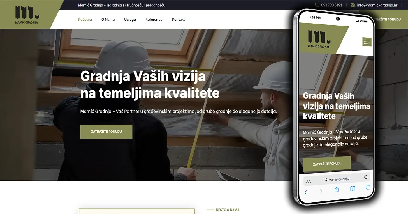 Projekt Mamić Gradnja - Layfron