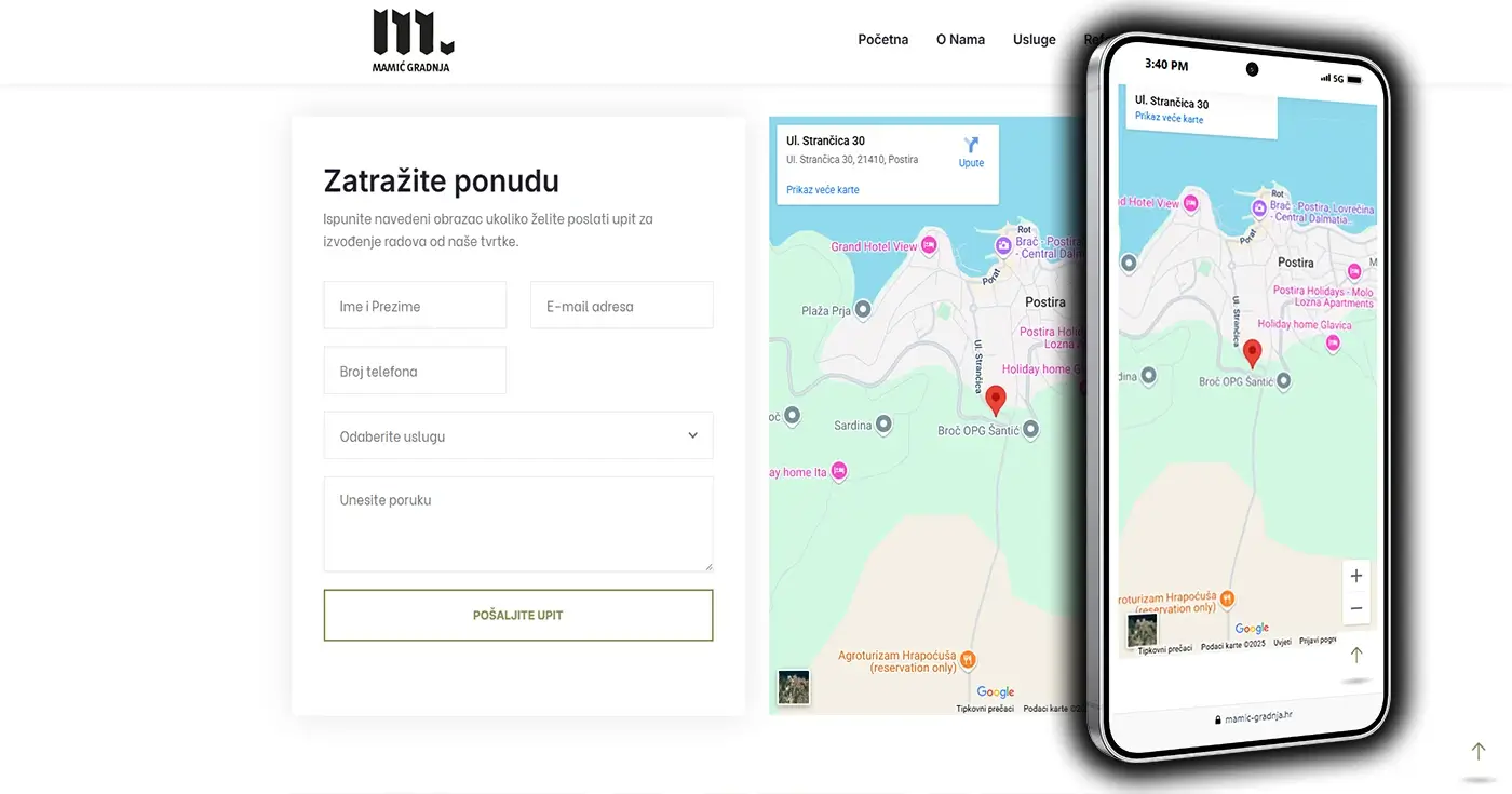 Projekt Mamić Gradnja - Layfron