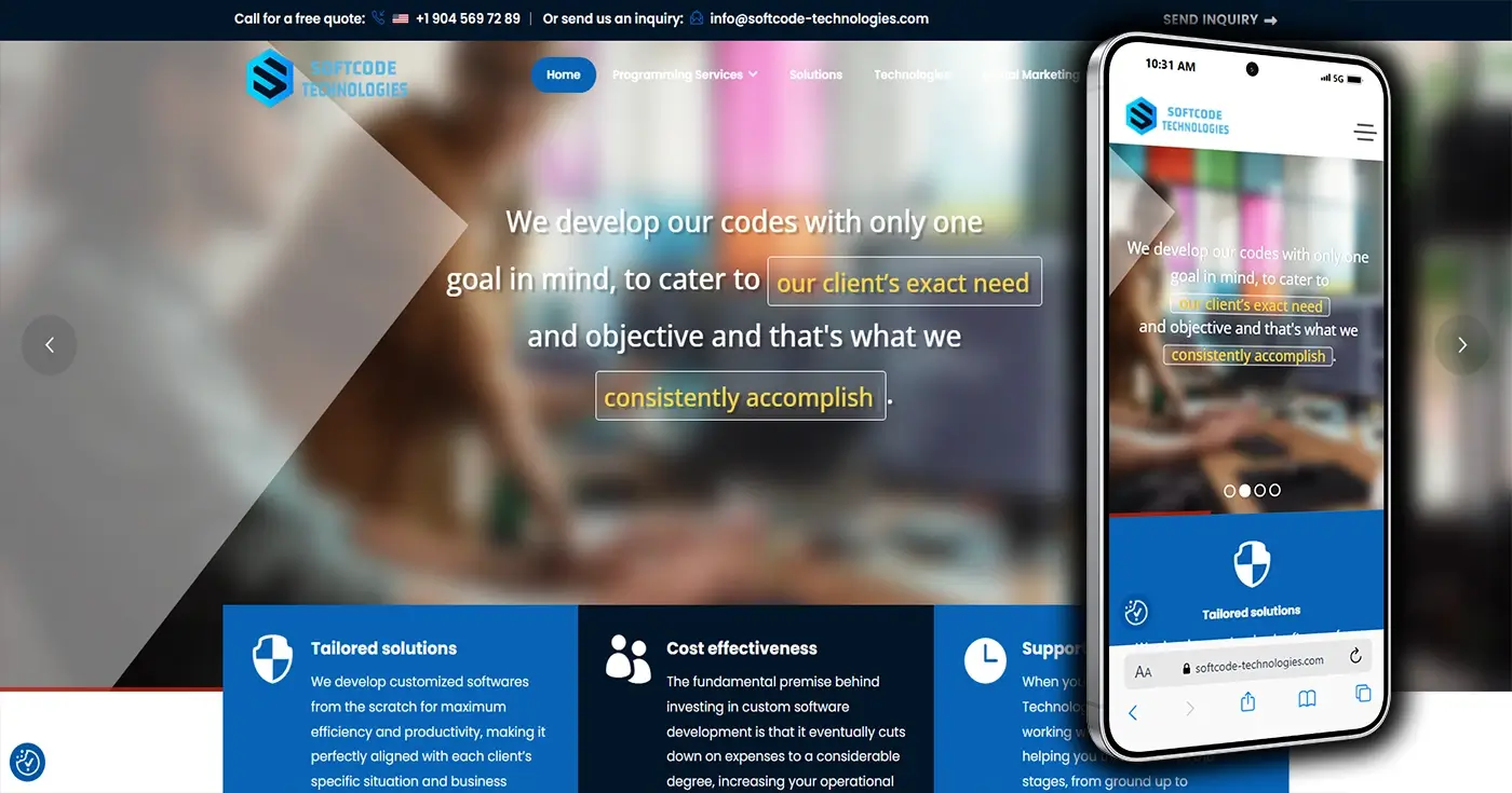 Projekt Softcode Technologies - Layfron