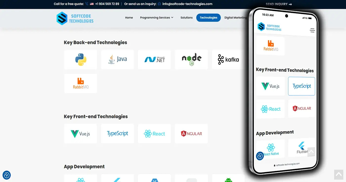 Projekt Softcode Technologies - Layfron