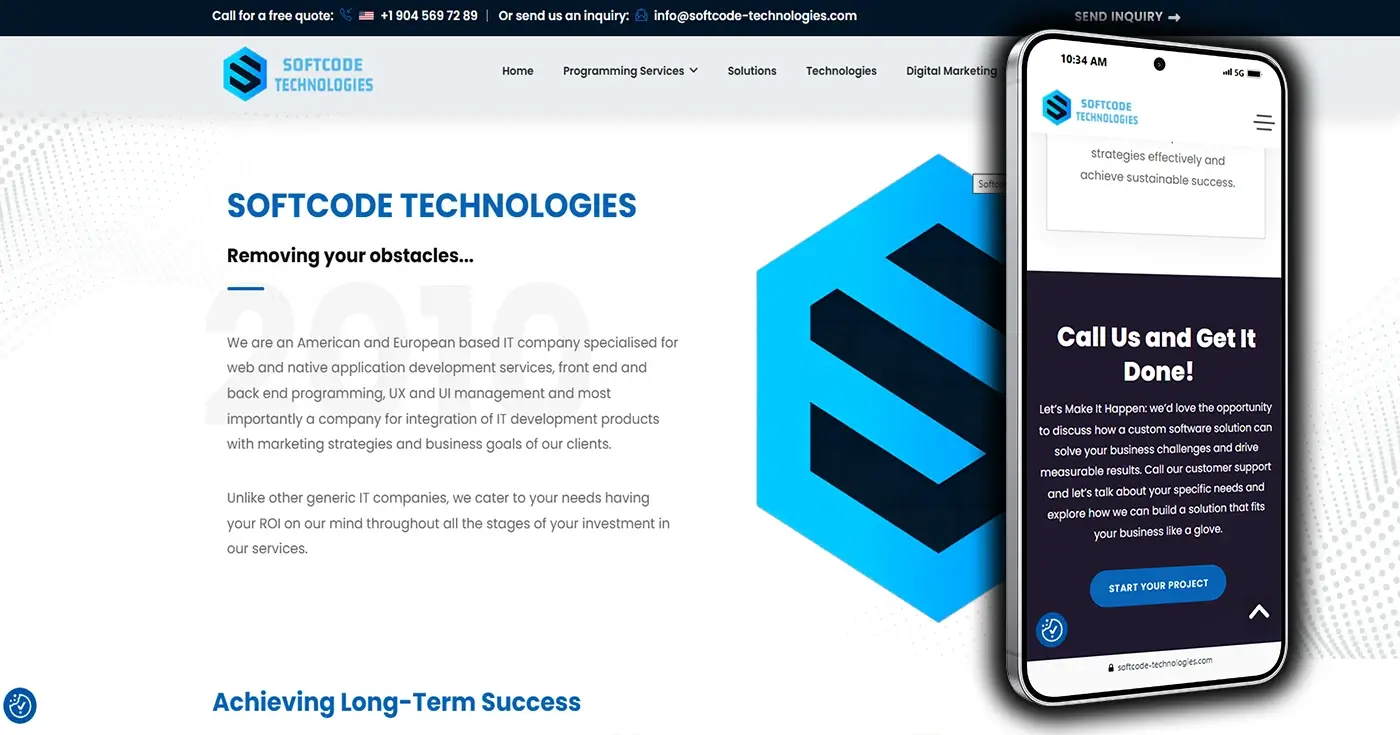Projekt Softcode Technologies - Layfron