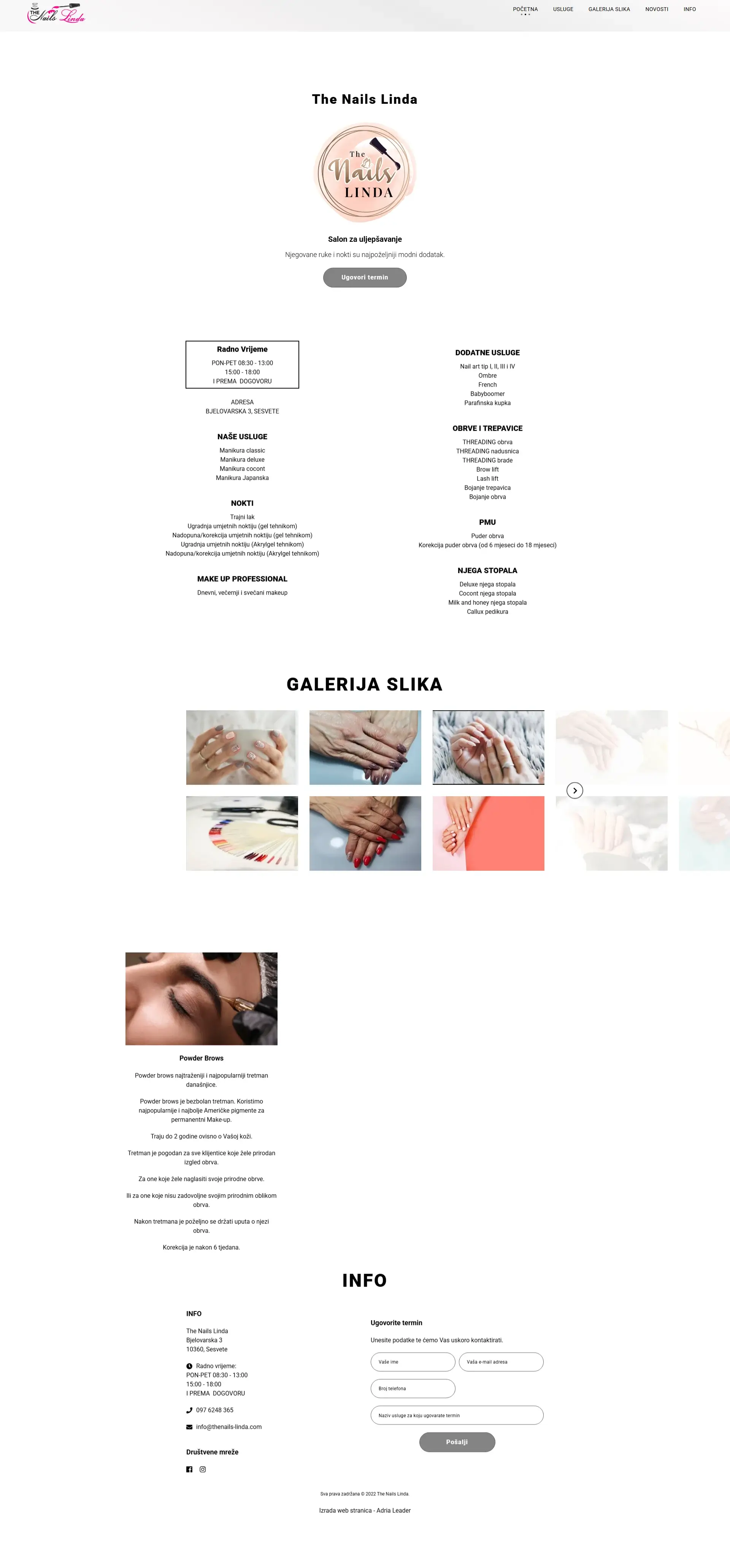 Projekt The Nails Linda - Layfron