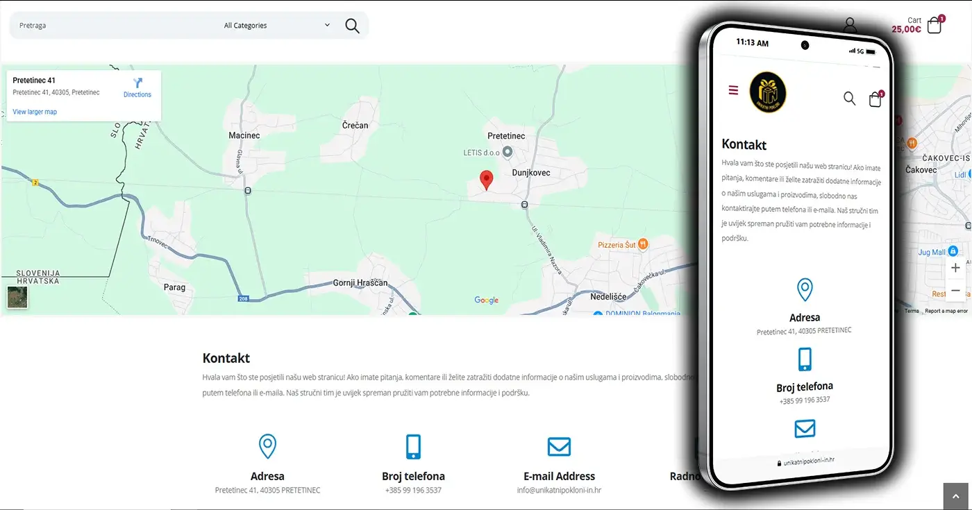 Projekt Unikatni Pokloni IN - Layfron